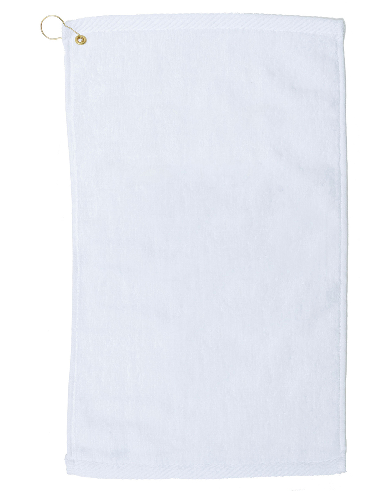 pro towels 1118dec velour fingertip golf towel Front Fullsize