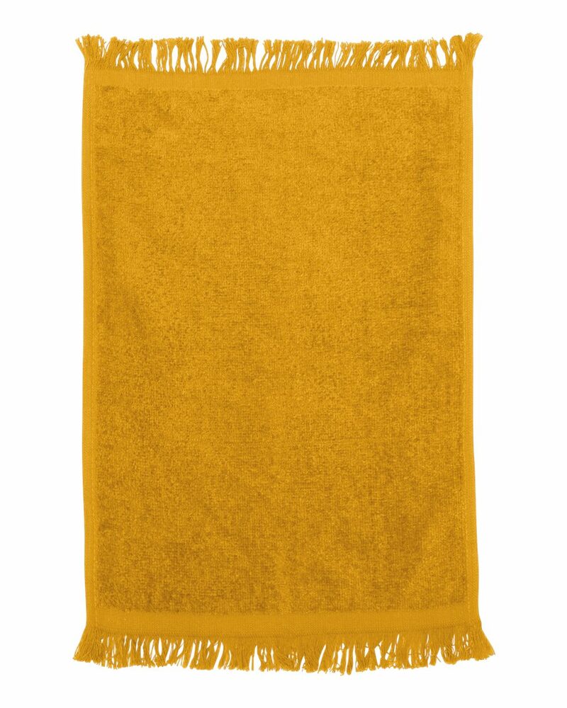 q-tees t100 fringed fingertip towel Side Fullsize