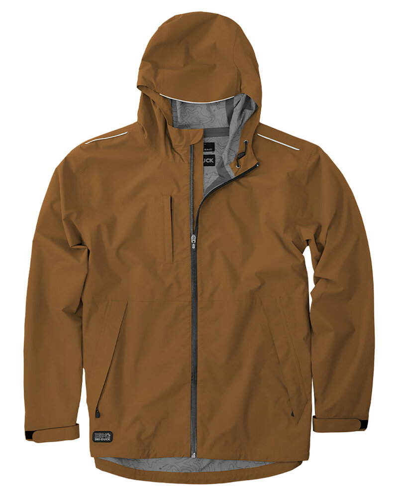 Dri Duck 5302 Men's Challenger Full-Zip Waterproof Jacket Front Fullsize"