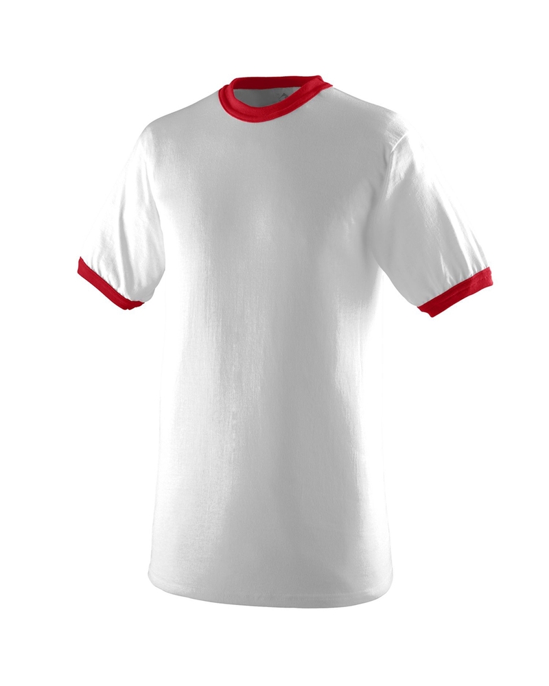 augusta sportswear 711 youth ringer t-shirt Front Fullsize