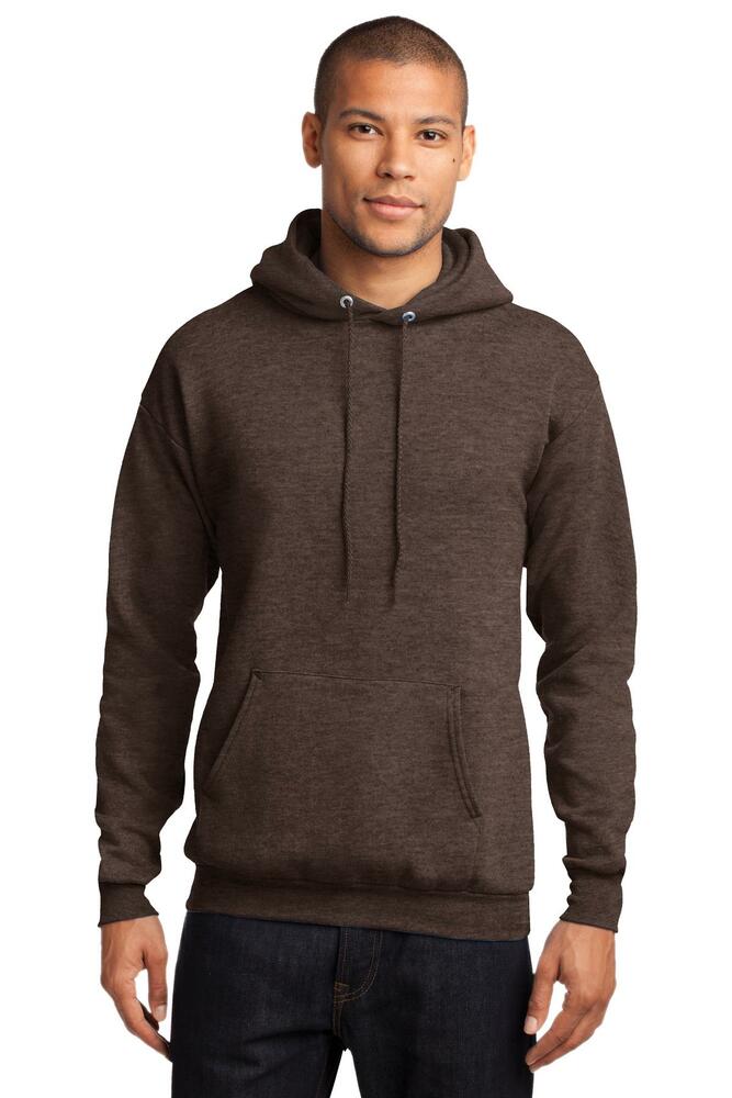 port & company pc78h core fleece pullover hooded sweatshirt Front Fullsize