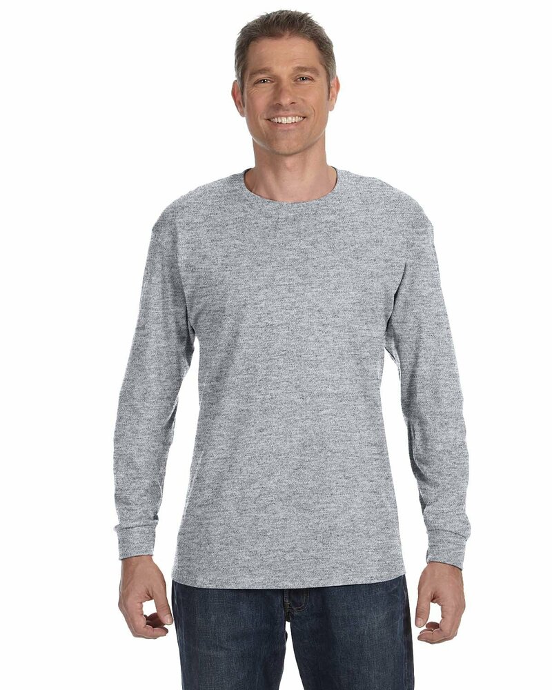Jerzees 29L Dri-Power® Long Sleeve 50/50 T-Shirt Front Fullsize"