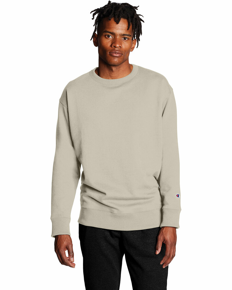 Champion S600 Adult Powerblend® Crewneck Sweatshirt Front Fullsize"