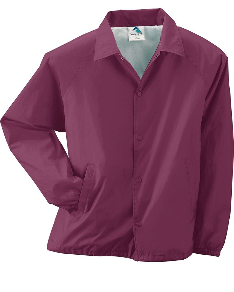 Augusta Sportswear 3100 Nylon Coach's Jacket/Lined Front Fullsize"