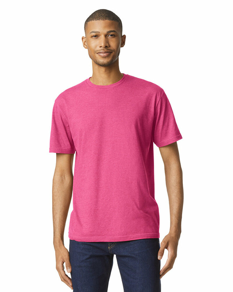 gildan g670 men's softstyle cvc t-shirt Front Fullsize