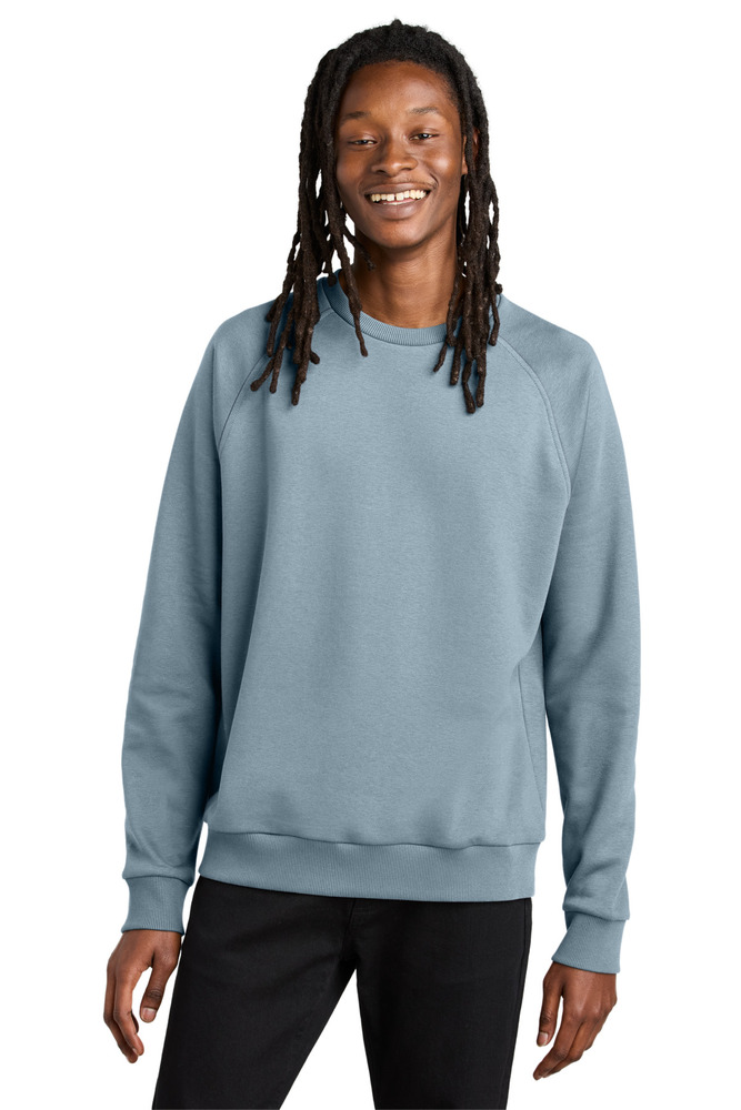 Allmade AL5004 Unisex Organic CVC Fleece Crewneck Sweatshirt Front Fullsize"