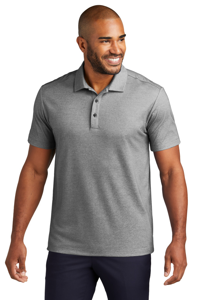 port authority k830 fine pique blend polo Front Fullsize