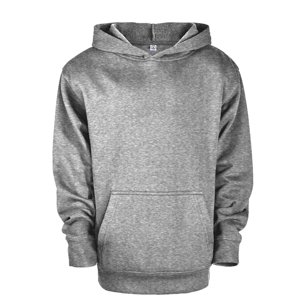 delta 90200y fleece youth hoodie Front Fullsize