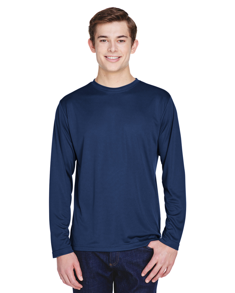 Team 365 TT11L Men's Zone Performance Long-Sleeve T-Shirt Front Fullsize"