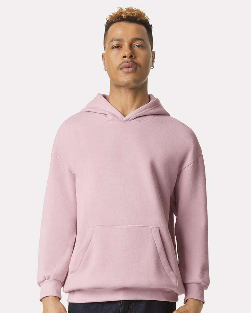 American Apparel RF498 Unisex ReFlex Fleece Pullover Hooded Sweatshirt Front Fullsize"