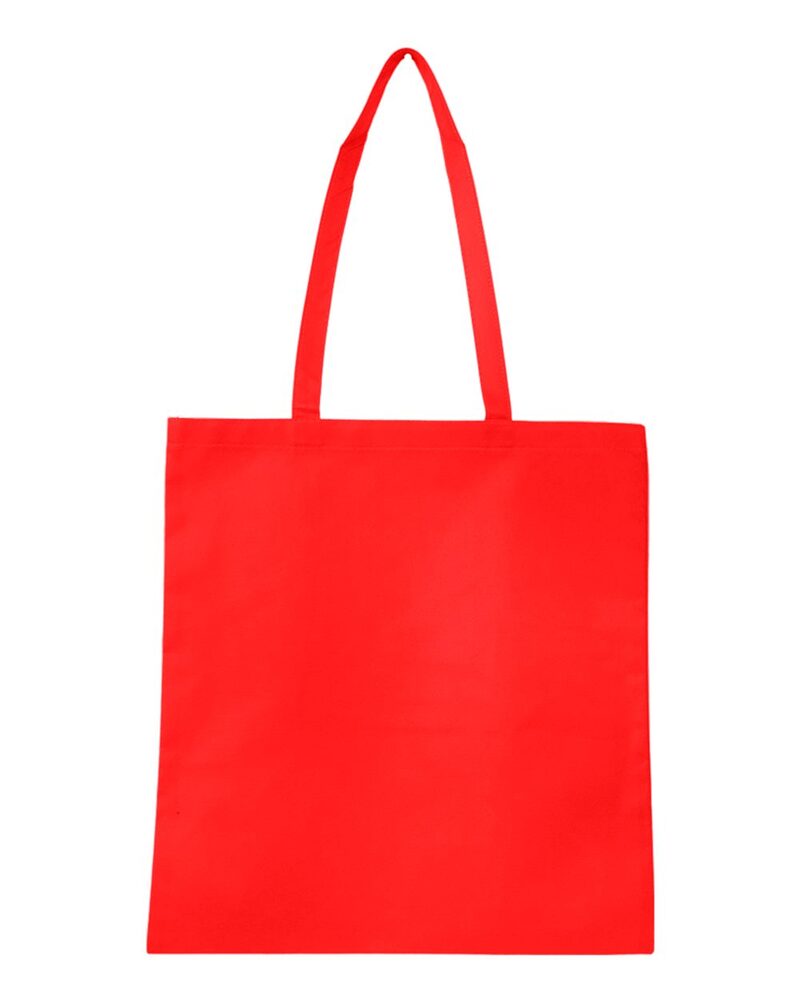 q-tees qtq126300 non-woven tote bag Front Fullsize