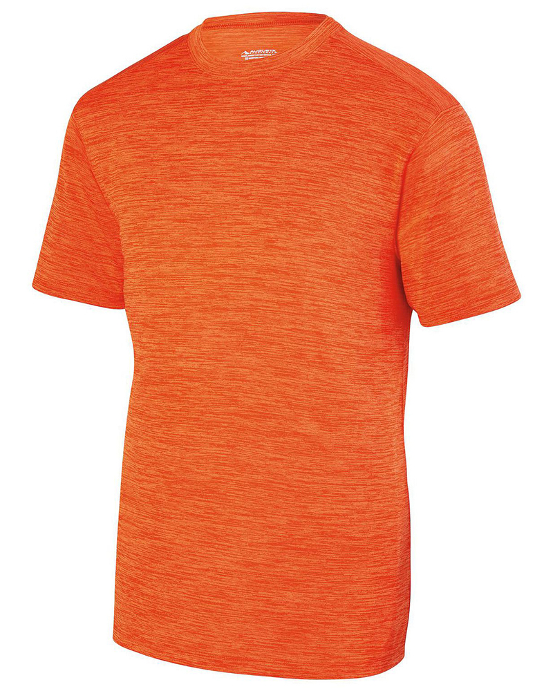 Augusta Sportswear 2901 Youth Shadow Tonal Heather Training Tee Front Fullsize"
