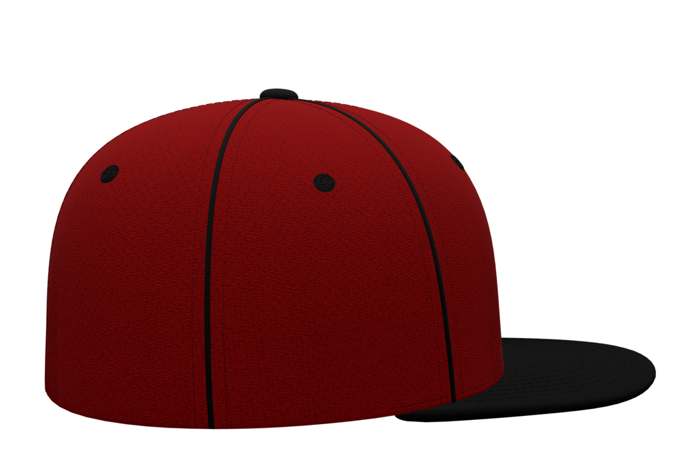 Pacific Headwear P724 5-Panel Mesh Overlay Trucker Snapback Front Fullsize"