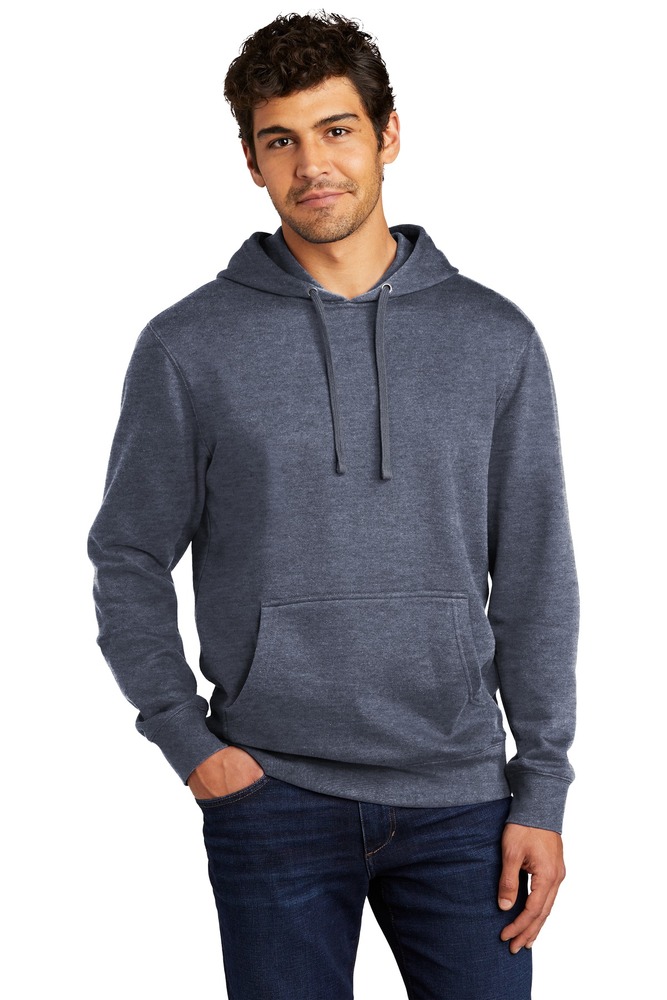 District DT6100 V.I.T. ™ Fleece Hoodie Front Fullsize"