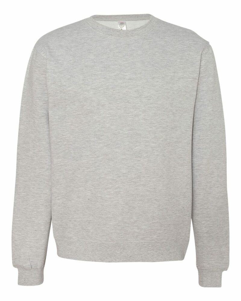 independent trading co. ss3000 midweight sweatshirt Front Fullsize