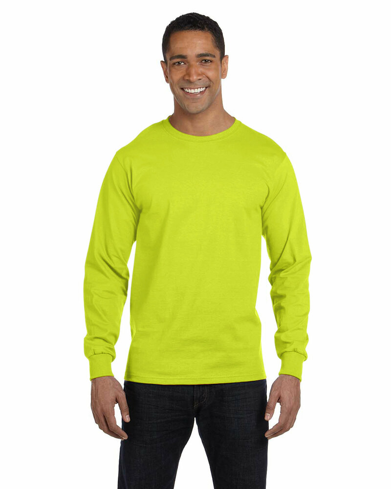 Gildan G840 Adult 50/50 Long-Sleeve T-Shirt Front Fullsize"