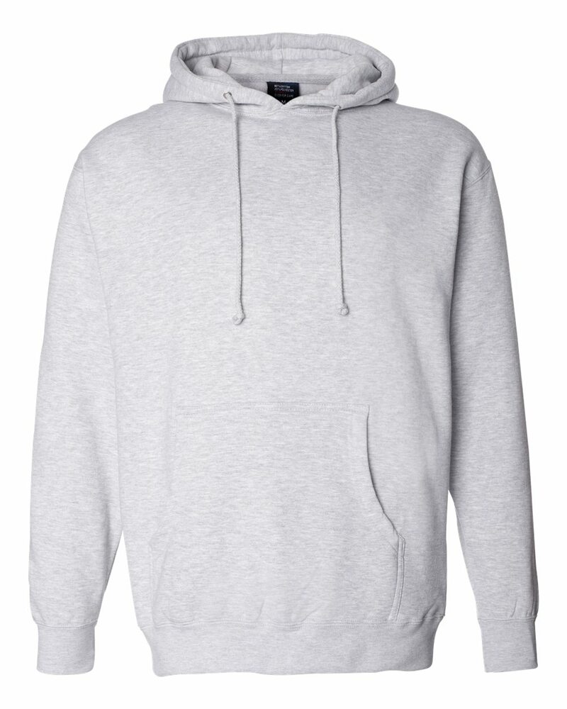 Independent Trading Co. IND4000 Heavyweight Hooded Sweatshirt Front Fullsize"