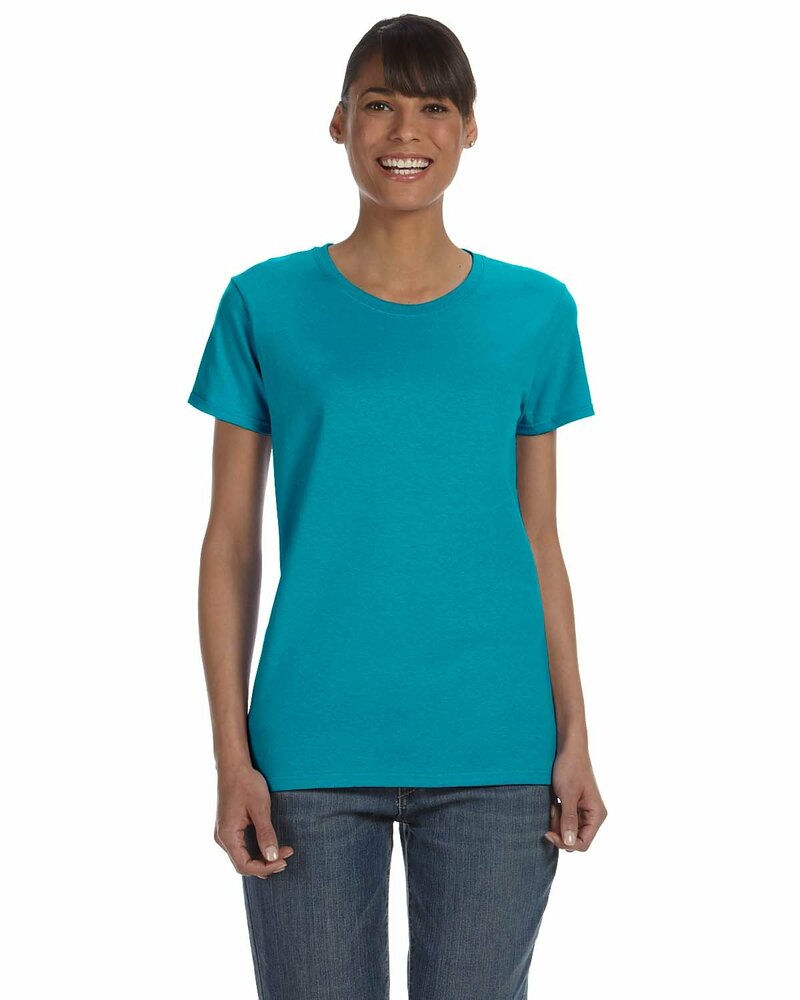 Gildan G500L Ladies' Heavy Cotton™ T-Shirt Front Fullsize"