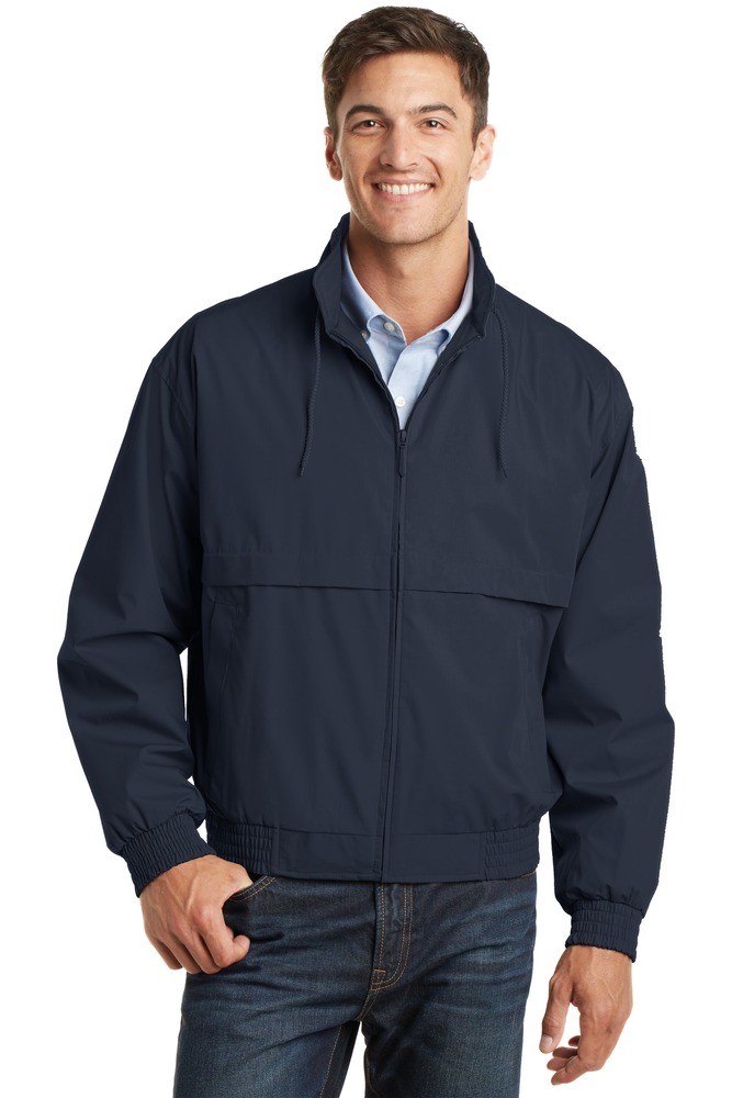 port authority j753 classic poplin jacket Front Fullsize