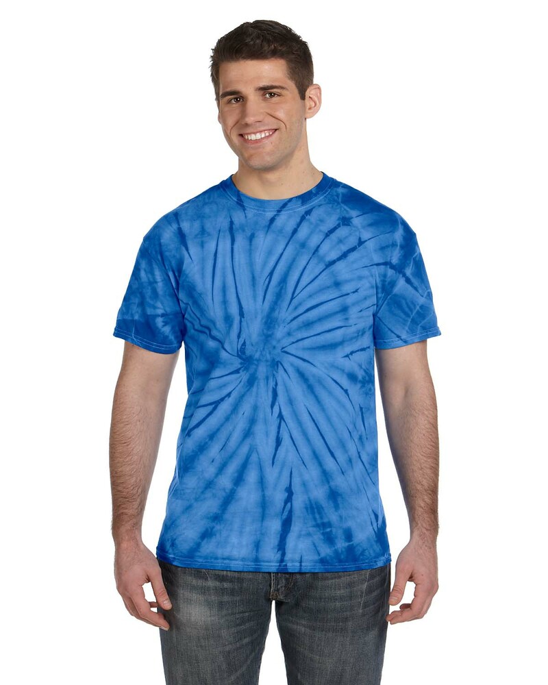 Tie-Dye CD101 | Adult 5.4 oz. 100% Cotton Spider T-Shirt | ShirtSpace