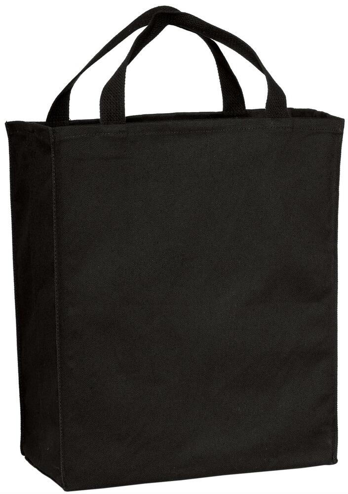 port authority pab100 ideal twill grocery tote Front Fullsize