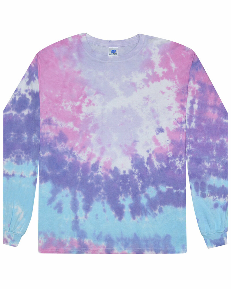 Tie-Dye CD2000Y Youth Long-Sleeve Tee Front Fullsize"