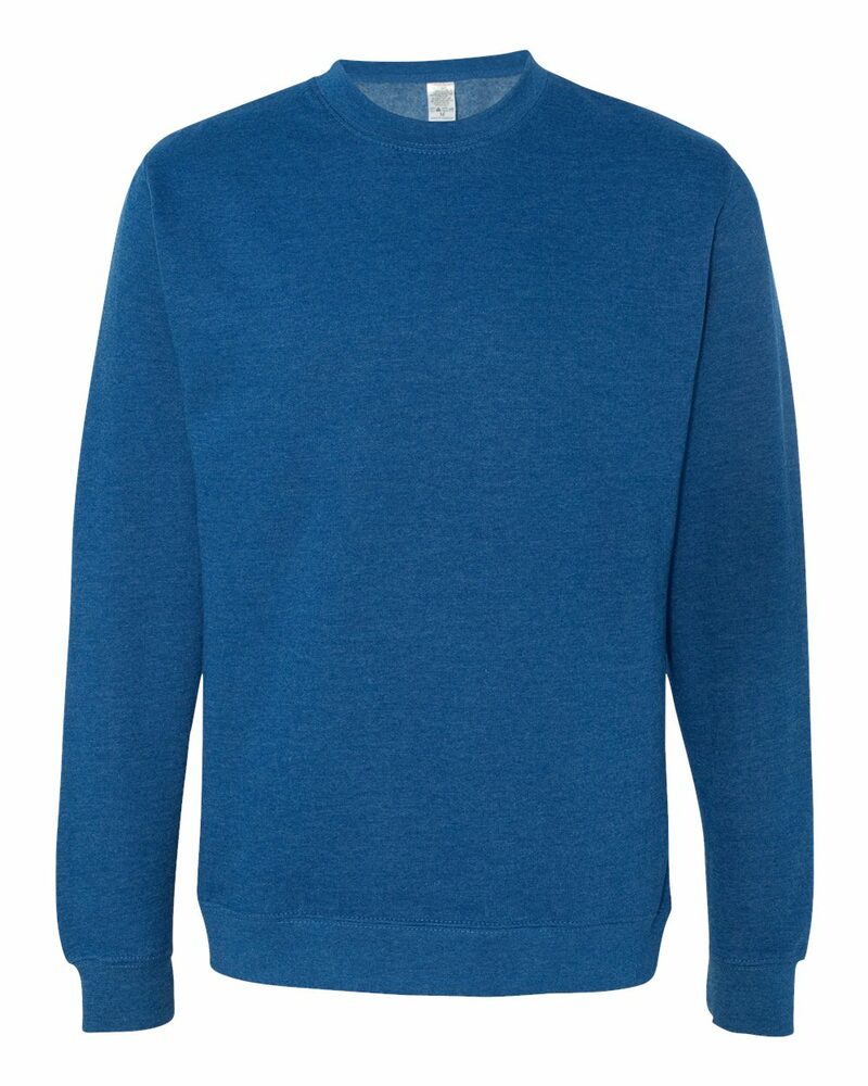 Independent Trading Co. SS3000 Midweight Crewneck Sweatshirt Front Fullsize"