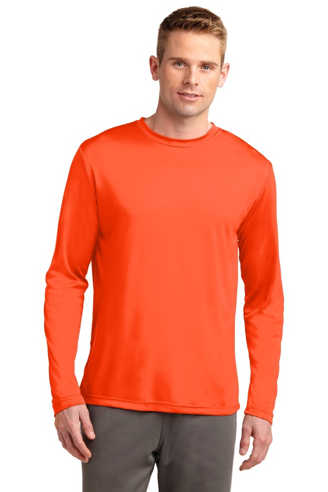 Sport-Tek ST350LS Long Sleeve PosiCharge ® Competitor™ Tee Front Fullsize"