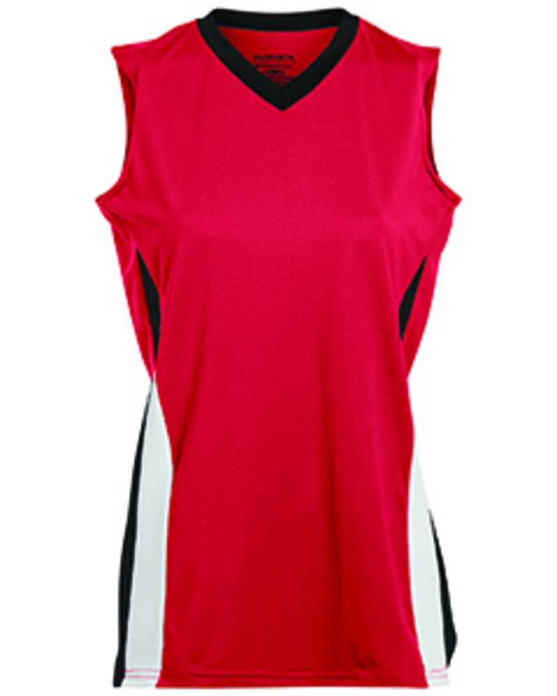 augusta sportswear 1355 ladies' tornado jersey Front Fullsize