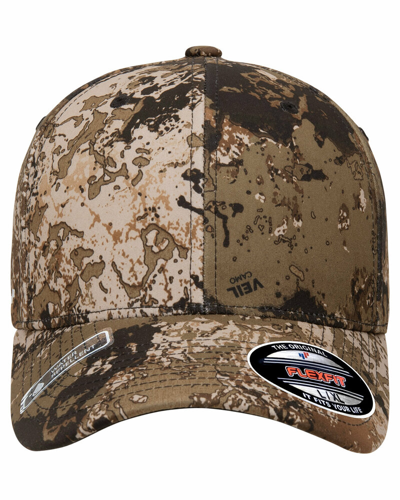 flexfit 6277vc adult 6-panel veil® camo cap Front Fullsize