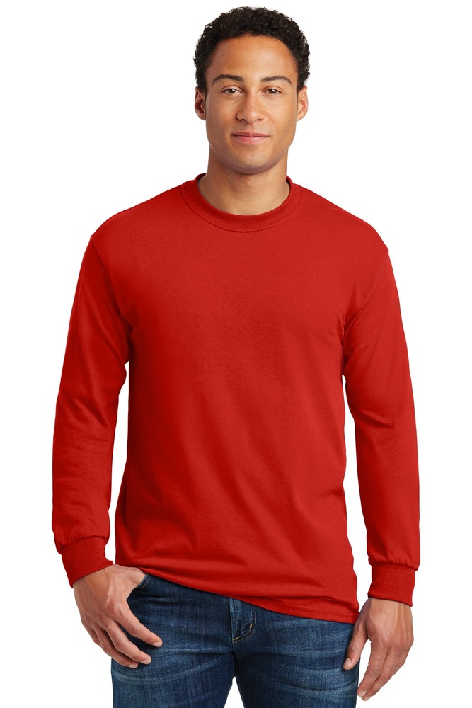 Gildan G540 Heavy Cotton™ Long Sleeve T-Shirt  Front Fullsize"