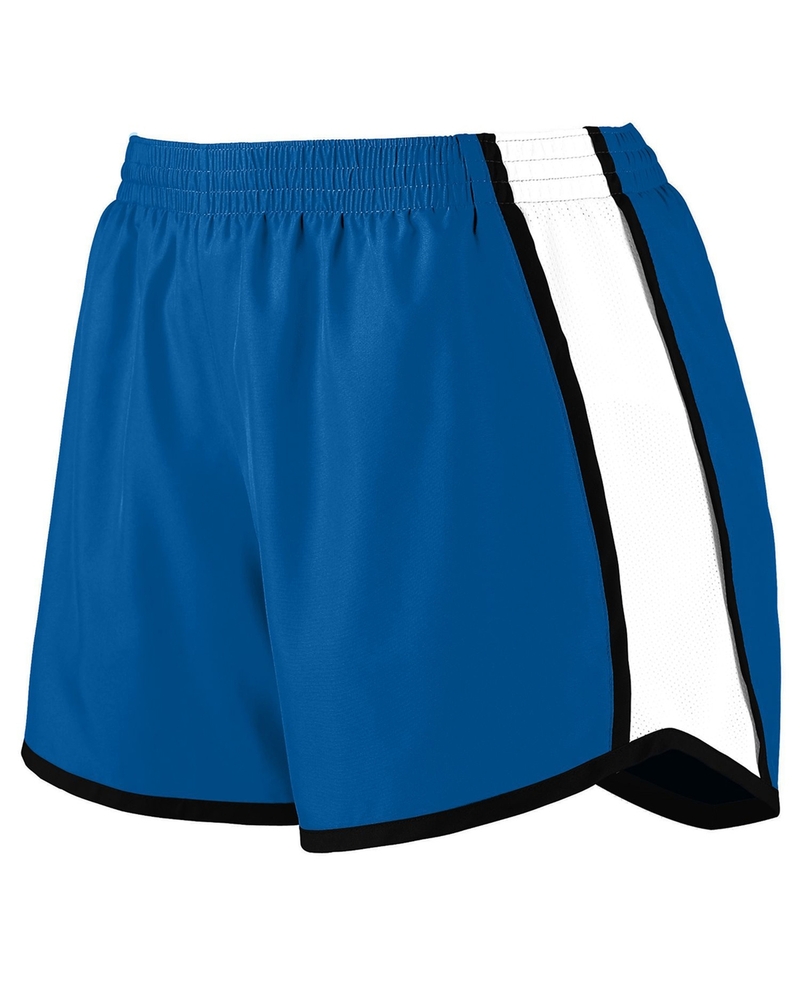 Augusta Sportswear 1266 Girls Pulse Team Shorts Front Fullsize"