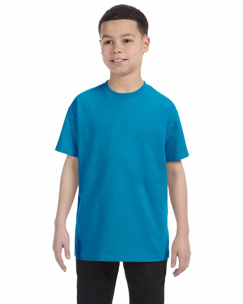 Gildan G500B Youth Heavy Cotton™ T-Shirt Front Fullsize"