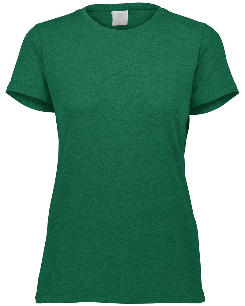 Augusta Sportswear 3067 Ladies Tri-Blend Tee Front Fullsize"