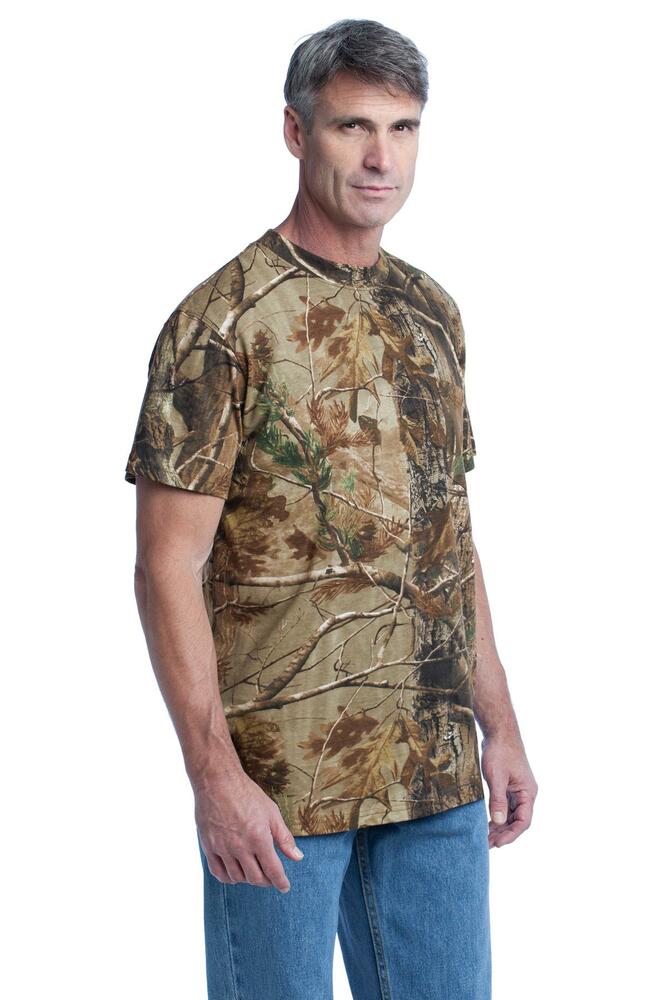 Russell Outdoors S021R | Realtree ® Explorer 100% Cotton T-Shirt with ...
