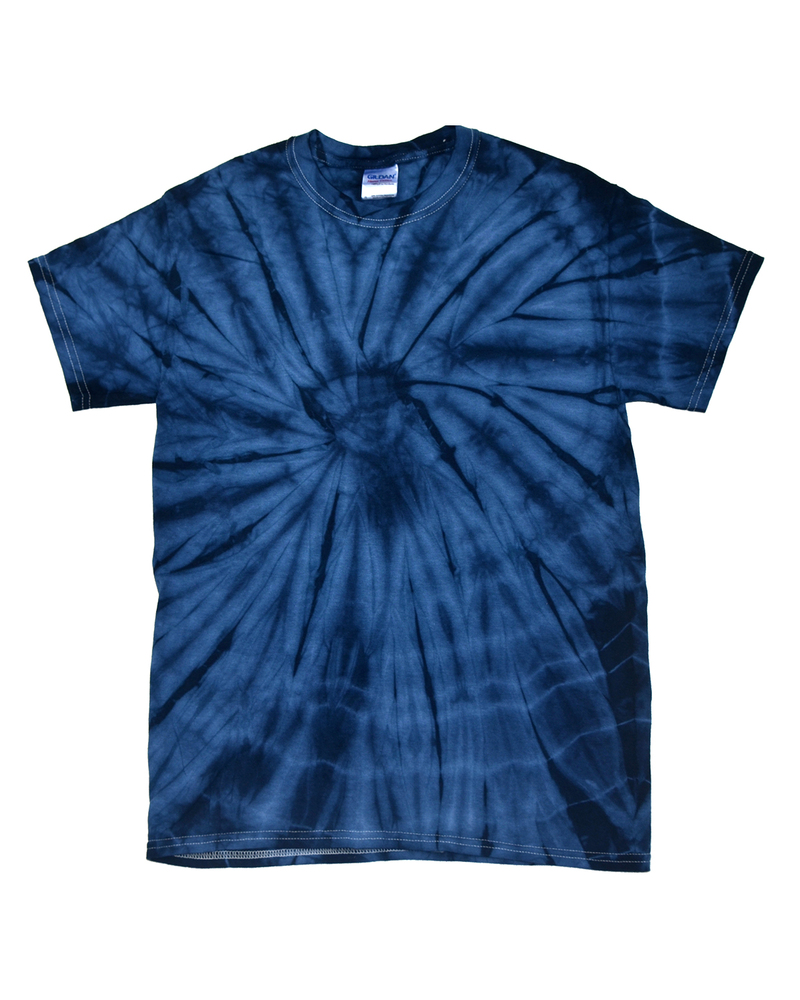 tie-dye cd101 adult 5.4 oz. 100% cotton spider t-shirt Front Fullsize