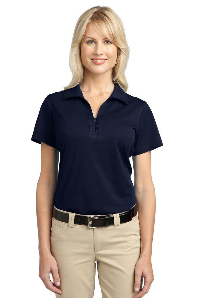 Port Authority L527 Ladies Tech Pique Polo Front Fullsize"
