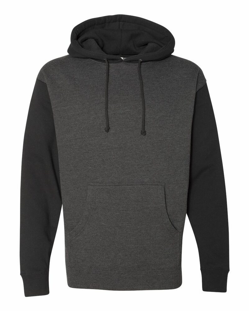 Independent Trading Co. IND4000 Heavyweight Hooded Sweatshirt Front Fullsize"