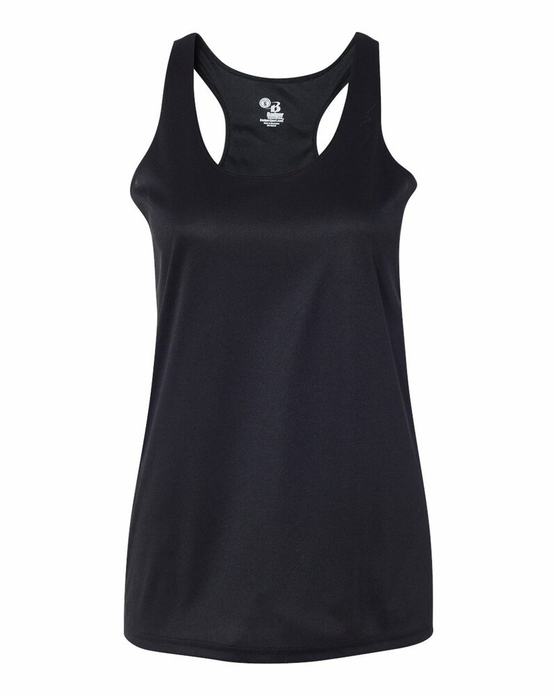 Badger Sport 4166 B Core Racerback Tank Front Fullsize"