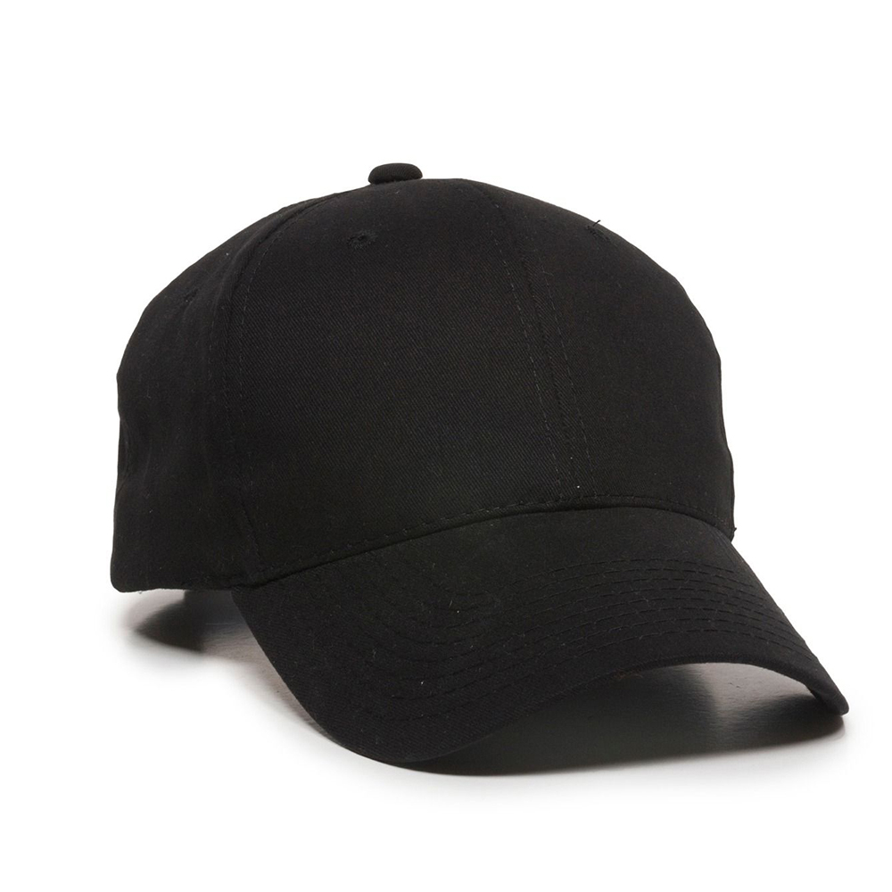 outdoor cap bct-600 structured brushed twill cap Front Fullsize