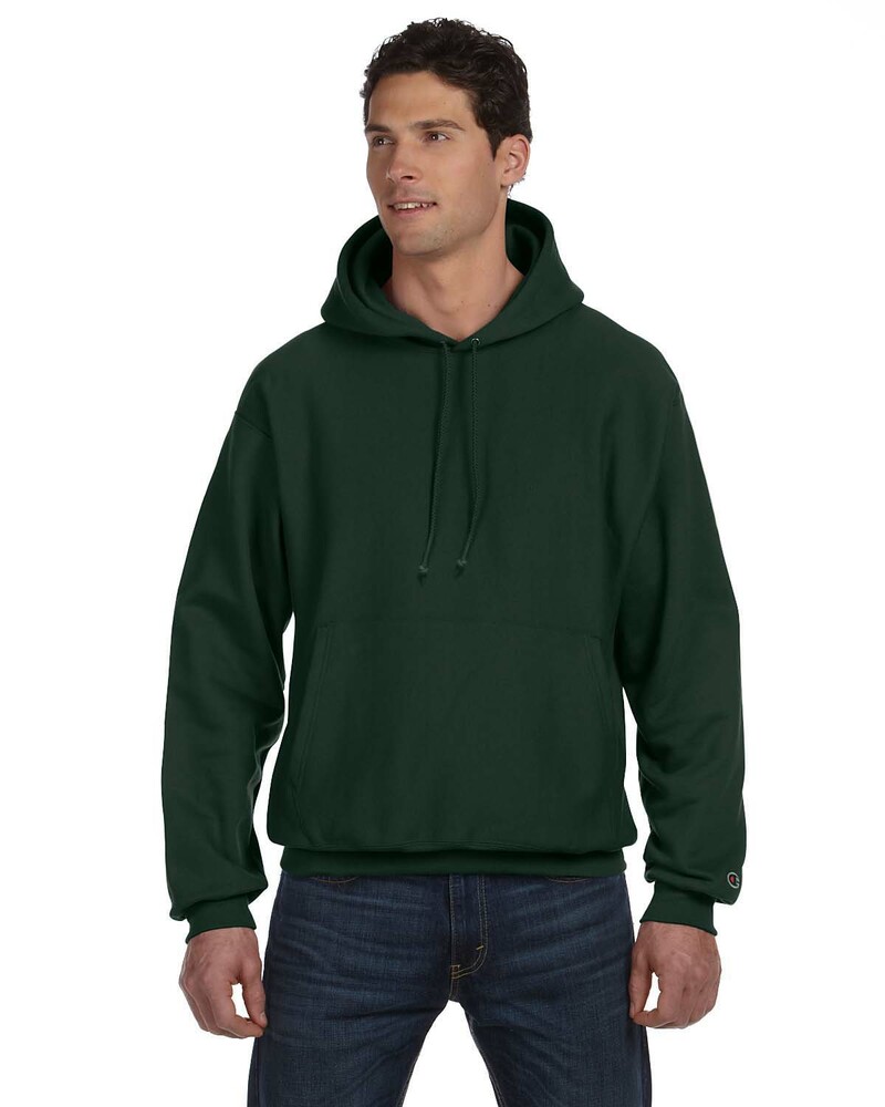 Champion S1051 Reverse Weave® Pullover Hooded Sweatshirt Front Fullsize"