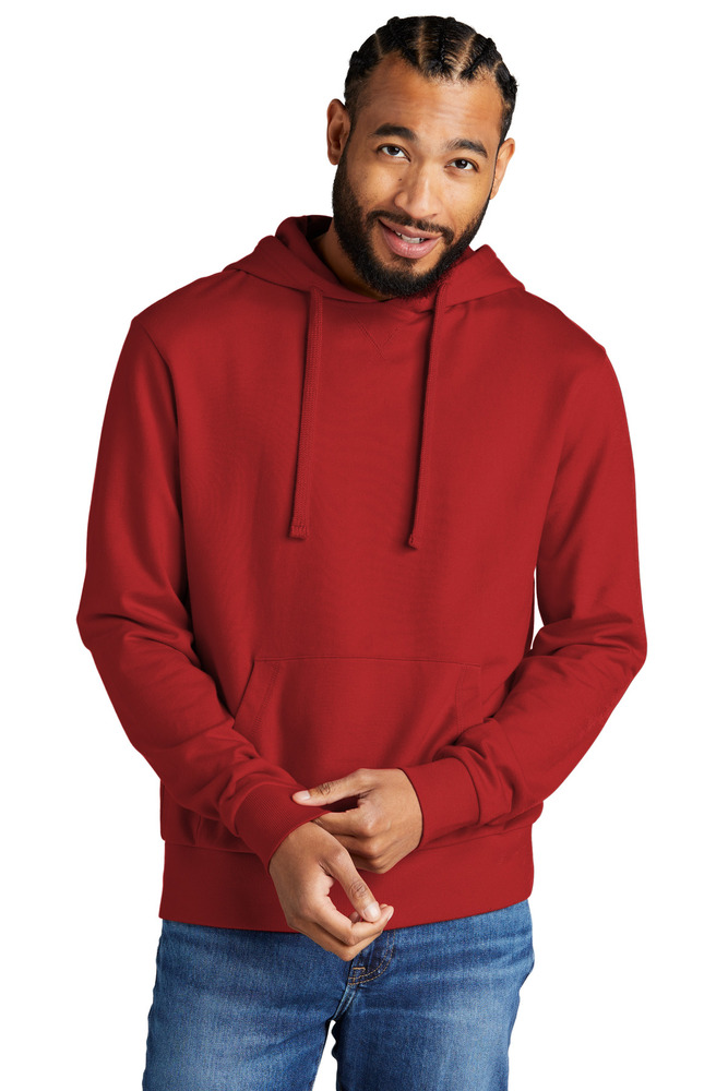 allmade al4000 unisex organic french terry pullover hoodie Front Fullsize