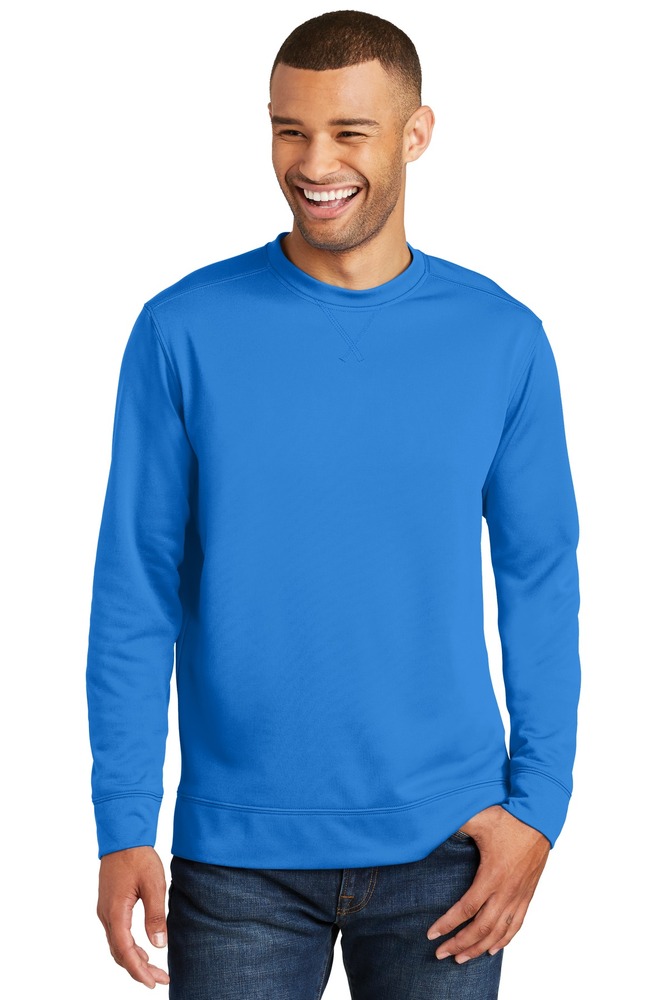 port & company pc590 performance fleece crewneck sweatshirt Front Fullsize