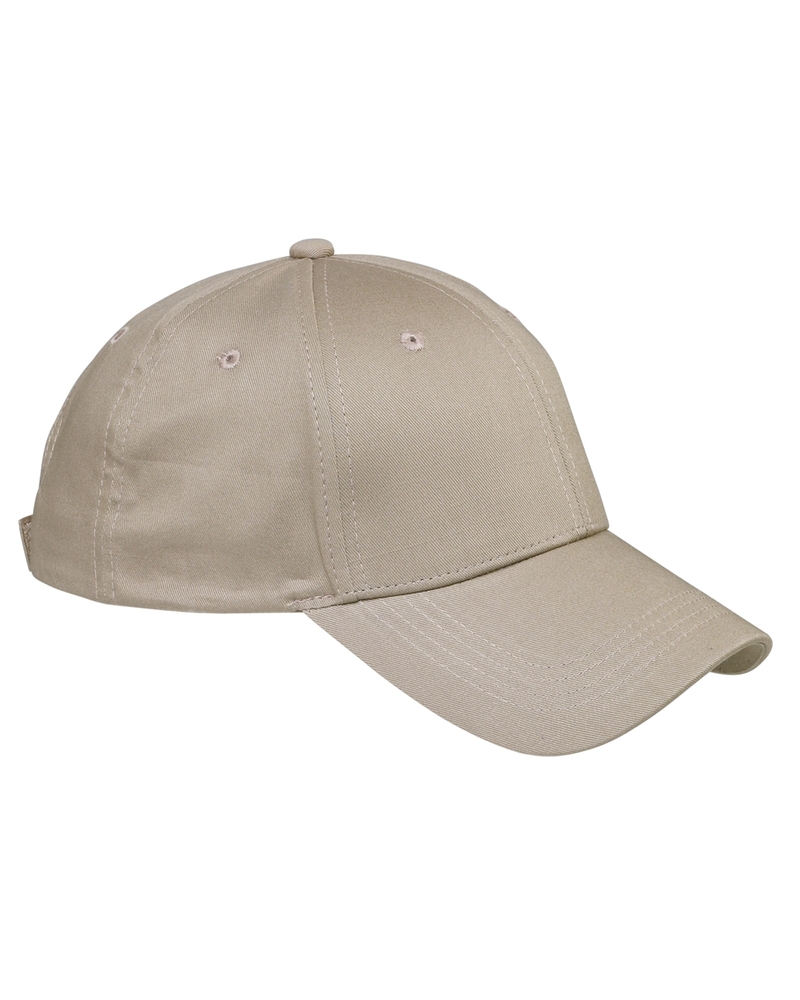 Big Accessories BX020 6-Panel Structured Twill Cap Front Fullsize"