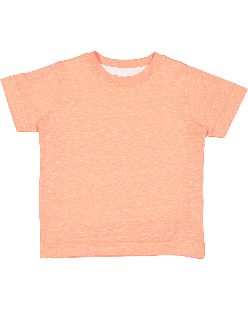 Rabbit Skins 3391 Toddler Harborside Melange Jersey T-Shirt Front Fullsize"
