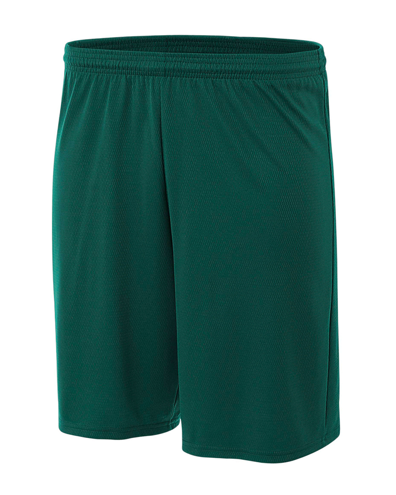 A4 NB5281 Youth Cooling Performance Power Mesh Practice Short Front Fullsize"