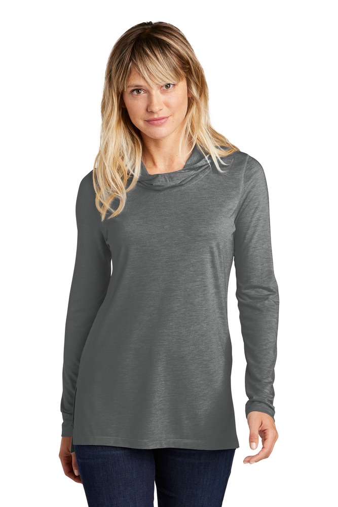 Sport-Tek LST406 | Ladies PosiCharge ® Tri-Blend Wicking Long Sleeve ...