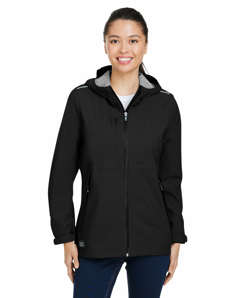 dri duck 9402 ladies' challenger full-zip waterproof jacket Front Fullsize