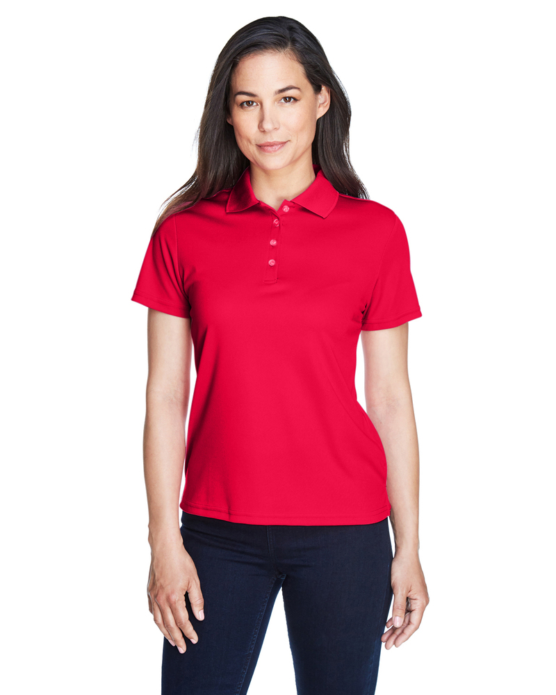 CORE365 78181 Ladies' Origin Performance Piqué Polo Front Fullsize"