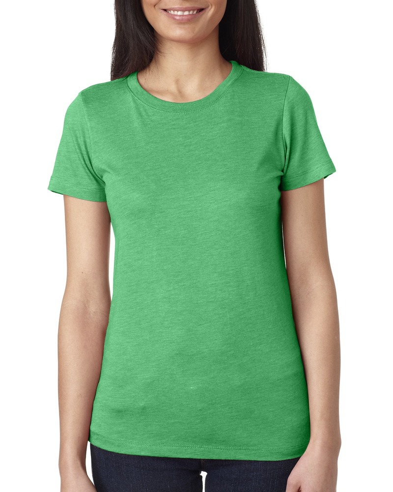 Next Level 6710 Ladies' Triblend Crew Front Fullsize"
